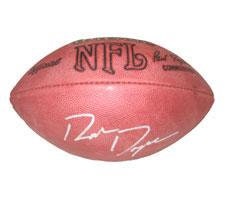 Ron Dayne Autographed Official Tagliabue NFL Game Football