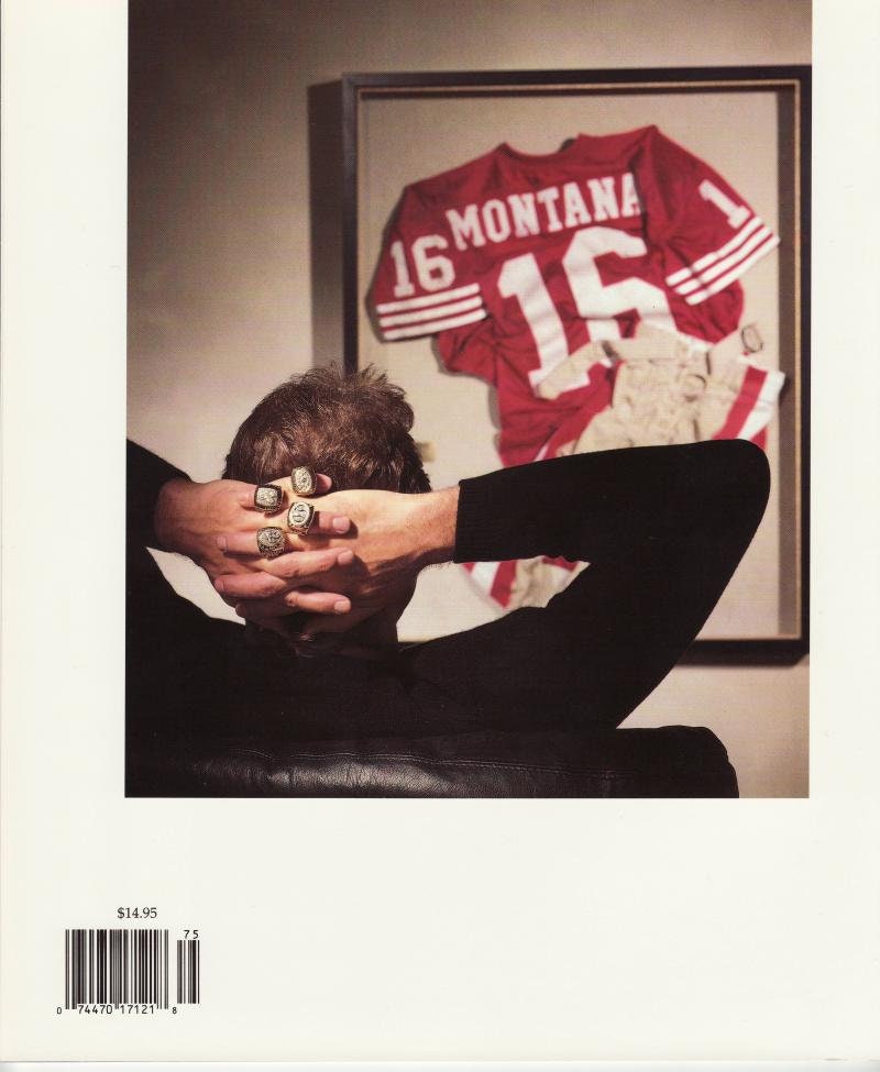 Joe Montana Autographed 16 Retirement Book