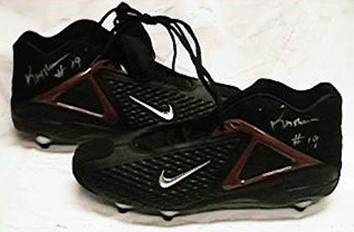 Autographed Cleats - Keyshawn Johnson Tampa Bay Buccaneers