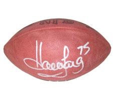 Howie Long Autographed Official Rozelle NFL Game Football