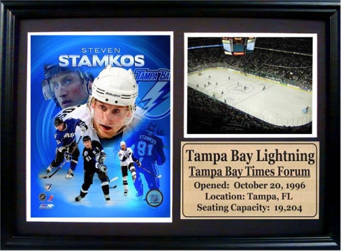 12x18 Photo Stat Frame - Steven Stamkos Tampa Bay Lightning