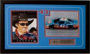 15x35 Autographed Frame - Richard Petty