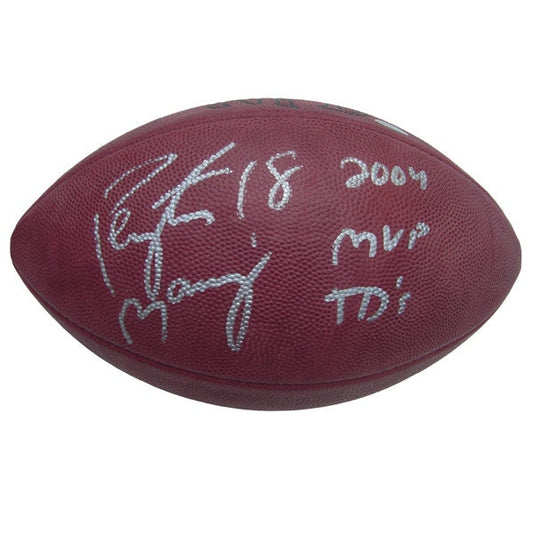 Autographed Football - Peyton Manning