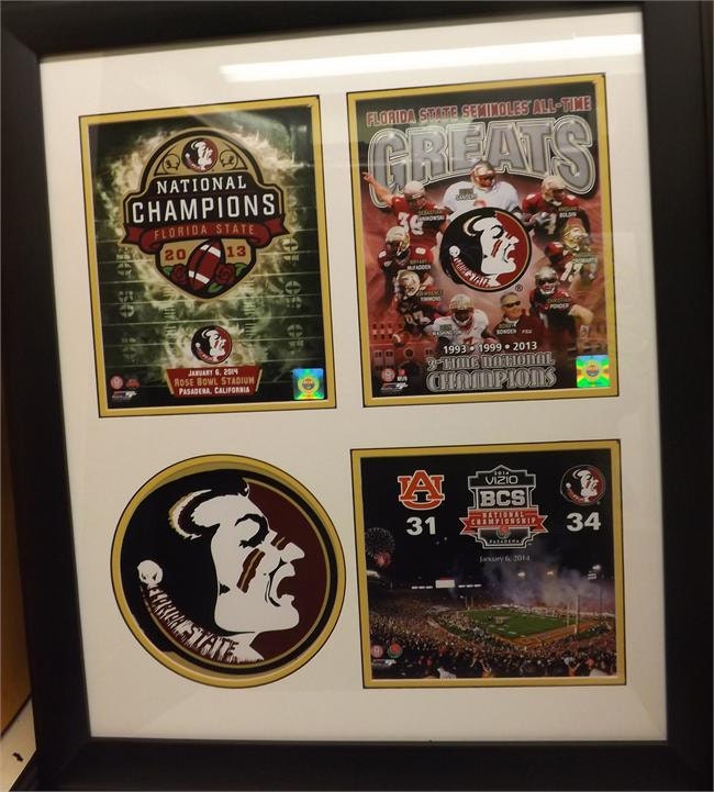 20x24 Deluxe Frame - Florida State Champions