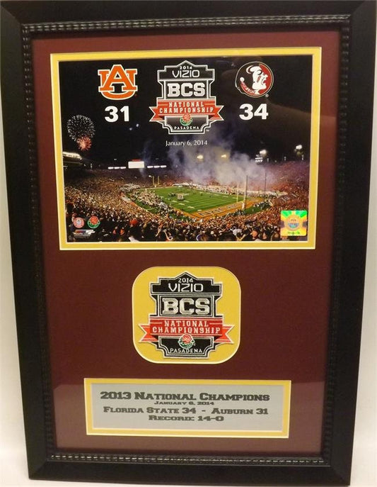 12x18 Patch Frame - Florida State Champions