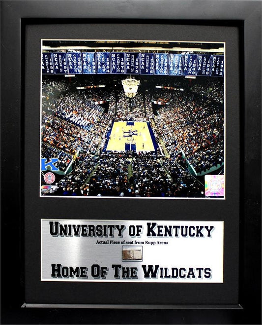 12x18 Game Used Frame - Univ. of Kentucky