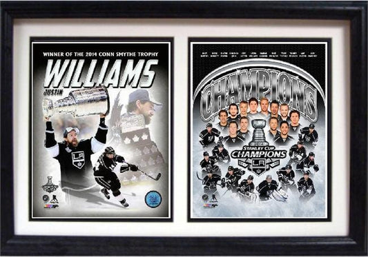 12x18 Double Frame - Los Angeles Kings Champs/MVP