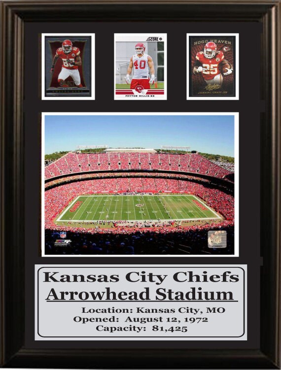 12X18 Three Card Frame - Kansas City Chiefs