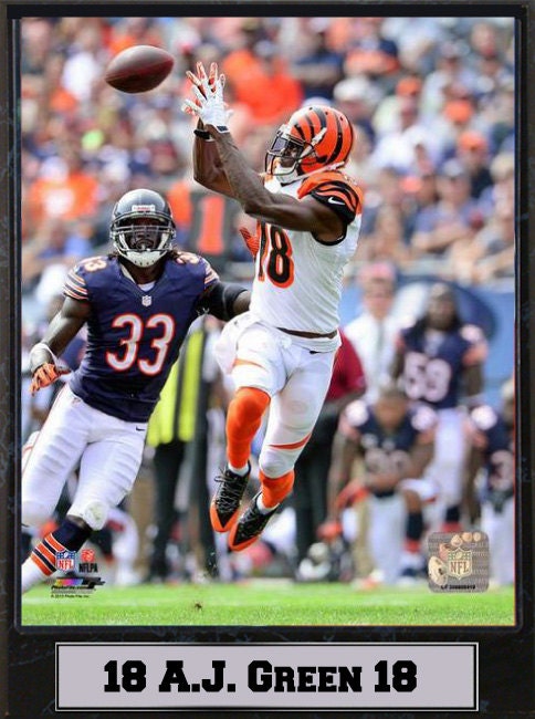 9x12 Plaque - A.J. Green Cincinnati Bengals