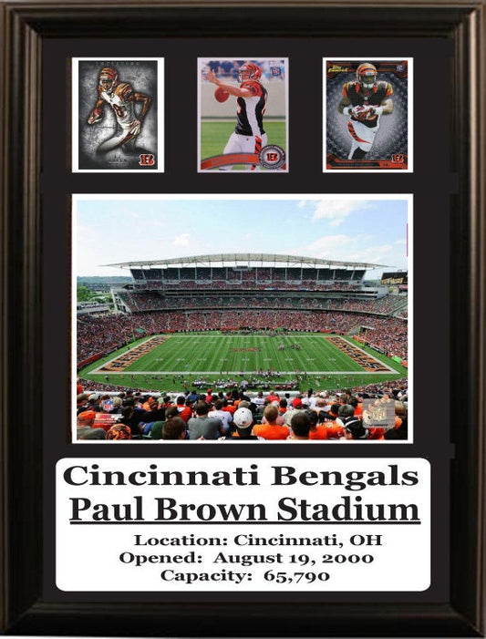 12X18 Three Card Frame - Cincinnati Bengals